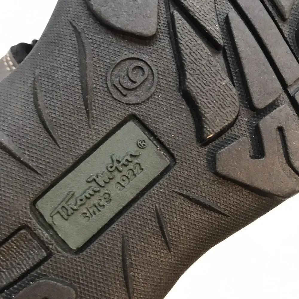 Thom McAn Daniel MemoTech  Sandals Men’s 9 Dark Brown & Black Beach Sport Shoes